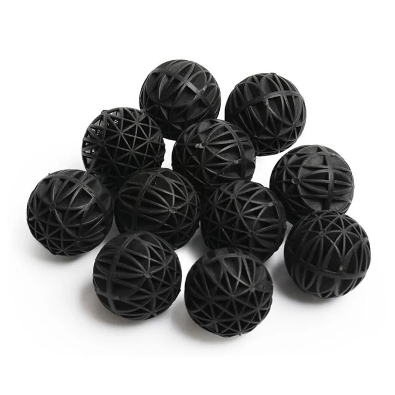 10/20/40Pcs/lot 26mm 36mm 46mm Aquarium Filter Bio Balls Portable Wet Dry Cotton For Air Pump Clean Fish Tank Pond Sponge Media
