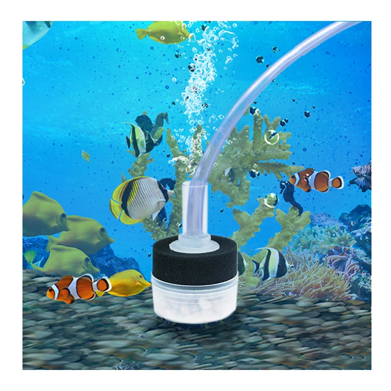 Small Aquarium Filter Fish Tank Shrimp Pond Air Pump Sponge Filter Useful Easy Installation Reusable Aquarium Accessories New