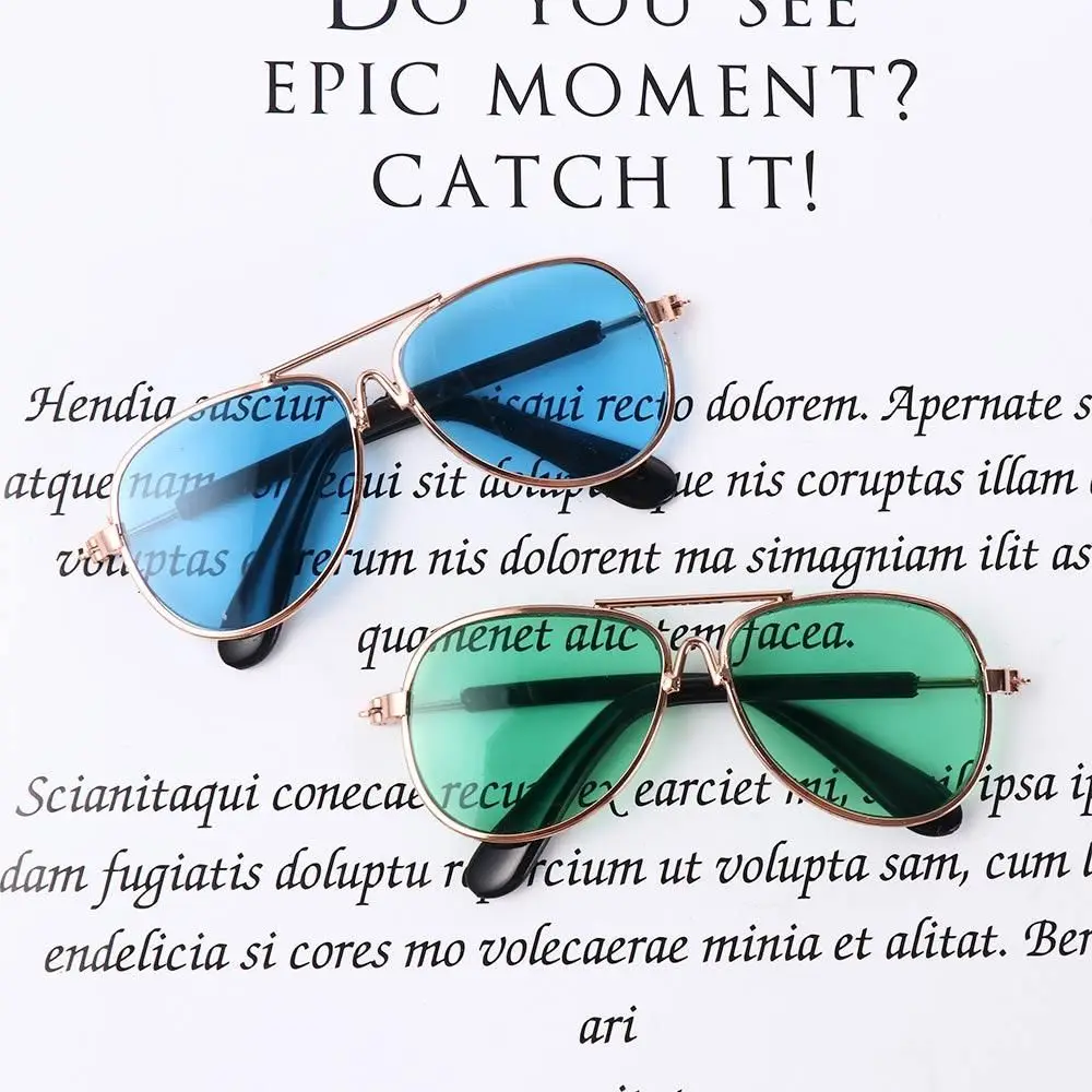 Summer Fashion Dog Sunglasses Reflection Eye Wear Flying Glasses for Small Dog Cat Pet Photos Props Accessories