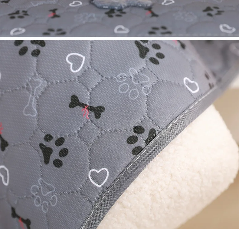 Dog Pee Pads Washable Dog Pet Diaper Mat Waterproof Puppy Cat Training Diaper Mat Pet Supplies