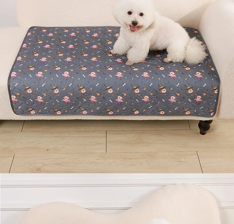 Dog Pee Pads Washable Dog Pet Diaper Mat Waterproof Puppy Cat Training Diaper Mat Pet Supplies