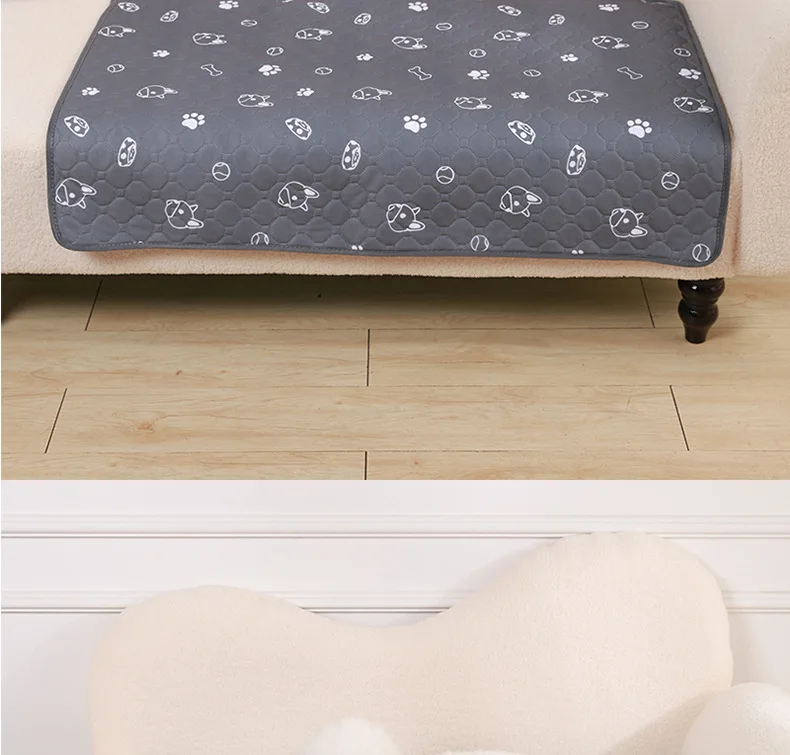 Dog Pee Pads Washable Dog Pet Diaper Mat Waterproof Puppy Cat Training Diaper Mat Pet Supplies