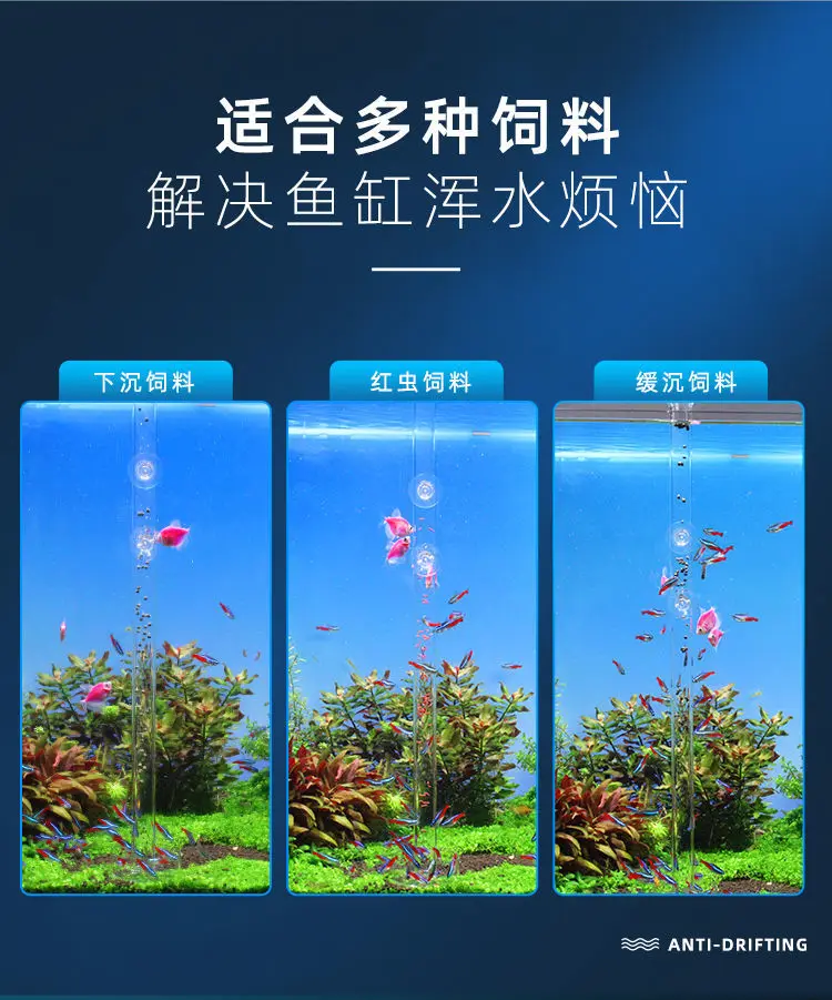 Aquarium Feeding Tube Dish Clear Glass Fish Tank Shrimp Snail Food Feeder Bowl Aquarium Feeding Tool Accessories