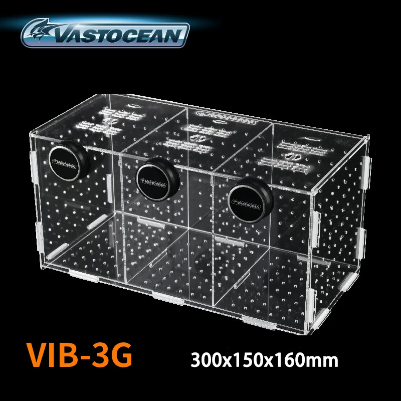 VASTOCEAN Fish Tank Magnetic Combined Acrylic Hatching Isolation Box Breeding Box Isolation Box Ovipositor Aquarium Supplies