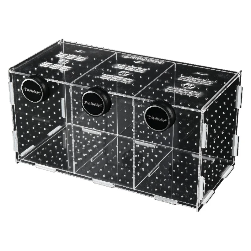 VASTOCEAN Fish Tank Magnetic Combined Acrylic Hatching Isolation Box Breeding Box Isolation Box Ovipositor Aquarium Supplies