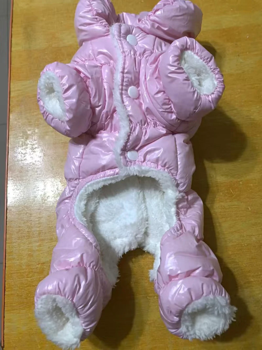 Waterproof Pet Jumpsuits Winter Fleece Dog Clothes Coat with D-ring for Small Dogs Yorkshire Bichon Puppy Clothing Ropa Perro