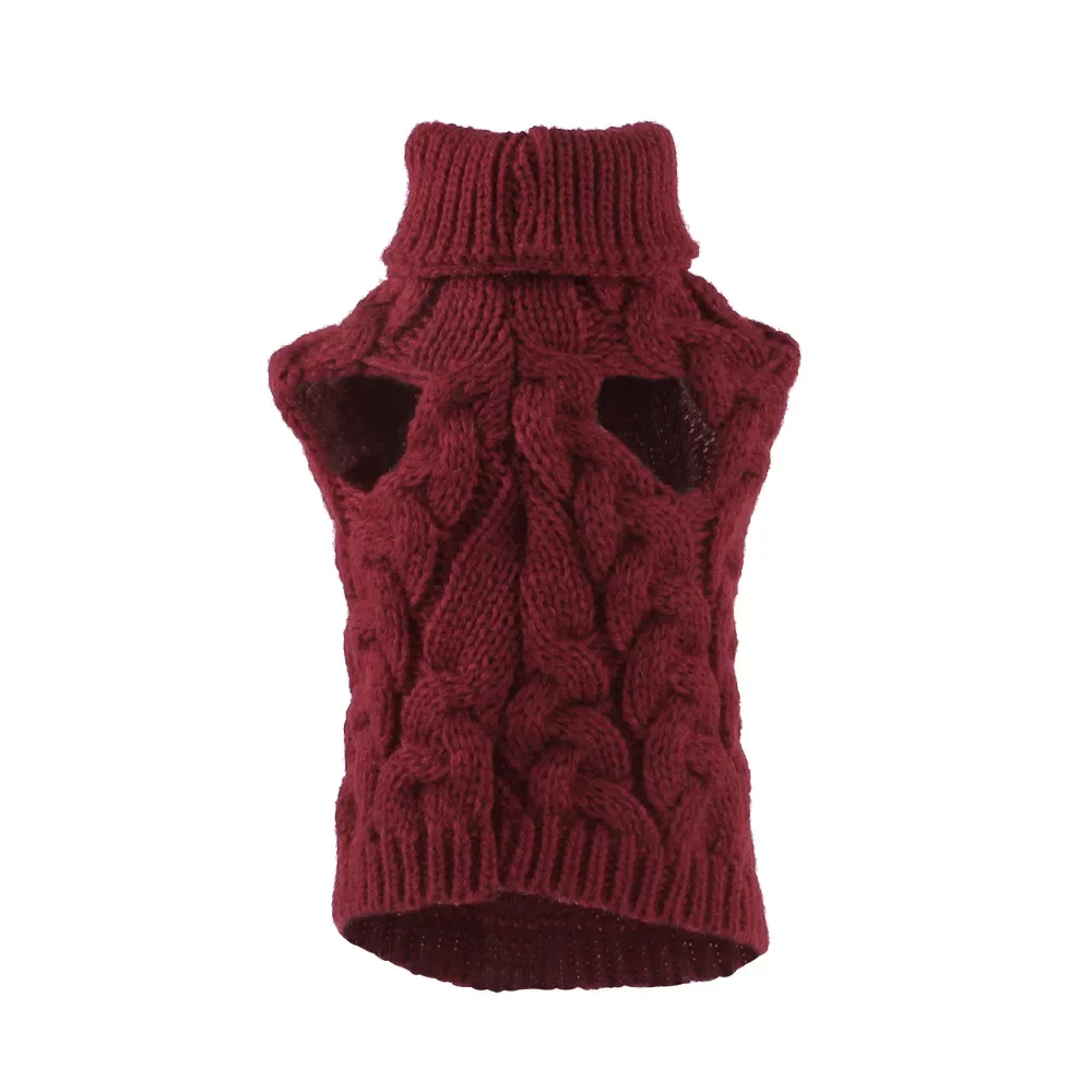 Cat Puppy Sweaters Autumn Winter Pet Knitted Sweater Jumper for Small Dogs Cats Kitten Pullovers Sphynx Clothing Ropa Para Gatos