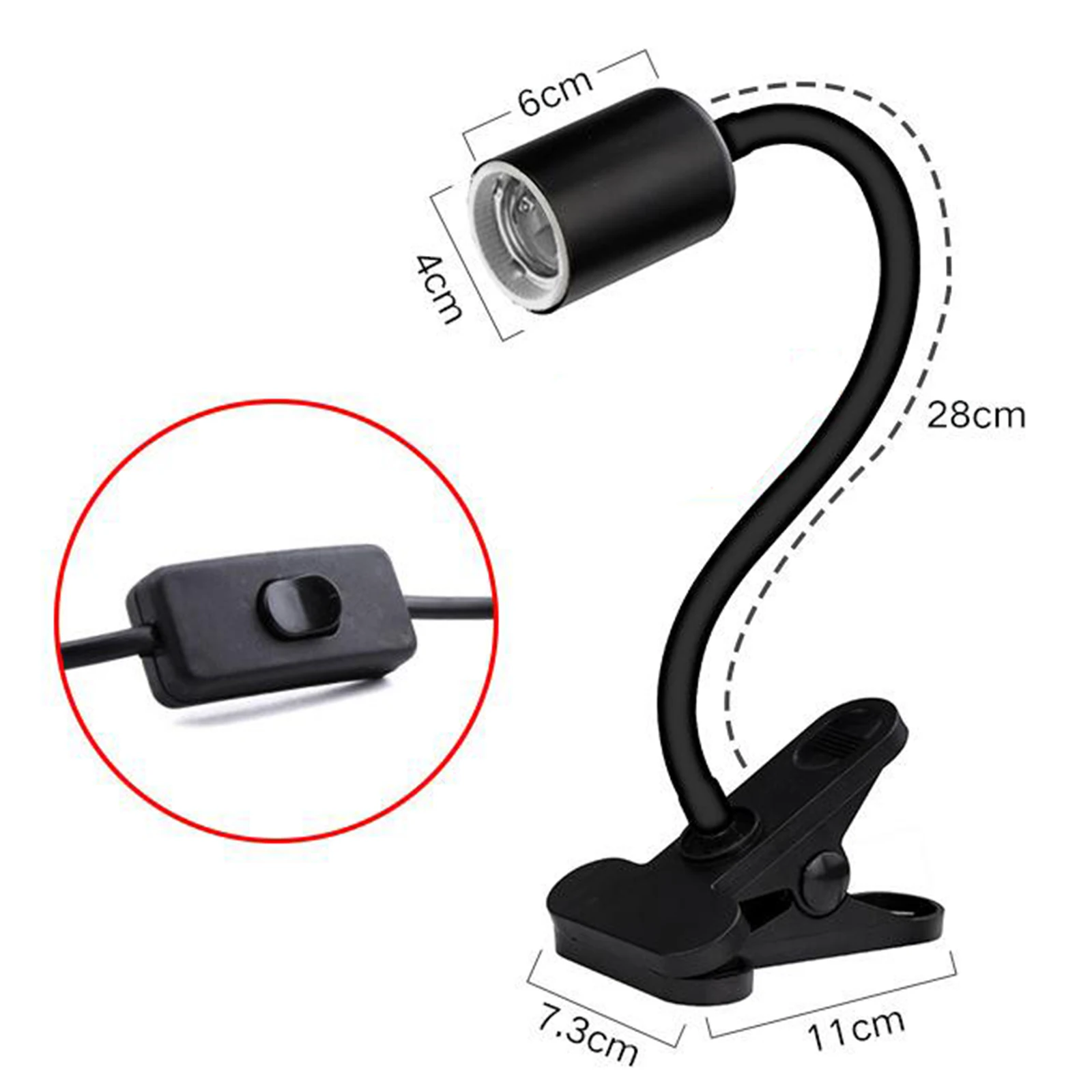 25/50W UVA+UVB Reptile Lamp Turtle Heating Lamp Mini Pet Heat Bulb Amphibians Lizards Temperature Controller Light