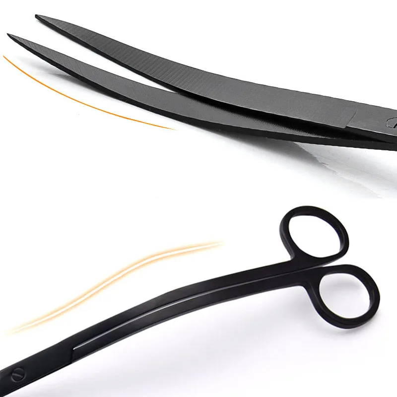 Stainless Steel Aquatic Plants Tools Tweezers for Aquarium Fish Tank Aquascaping Tools Aquarium Tools Scissors Cleaning Tools