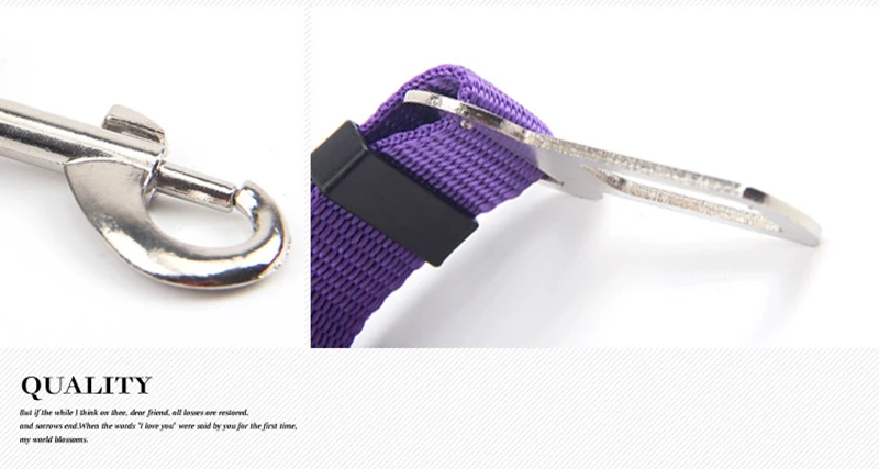 Adjustable Pet Cat Dog Car Seat Belt Pet Seat Vehicle Dog Harness Lead Clip Safety Lever Traction Dog Collars Dog Accessoires