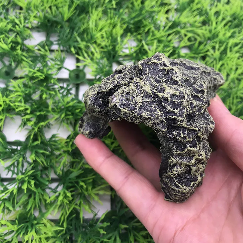 New Aquarium Decoration Resin Aquatic Fish Tank Ornament Decor Artificial Reptile Terrarium Turtle Accessories