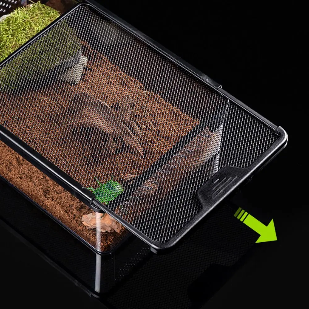 Reptile Breeding Box Acrylic Spider Lizard Amphibian Terrarium Leak-proof Pet Habitat Animal Accessories
