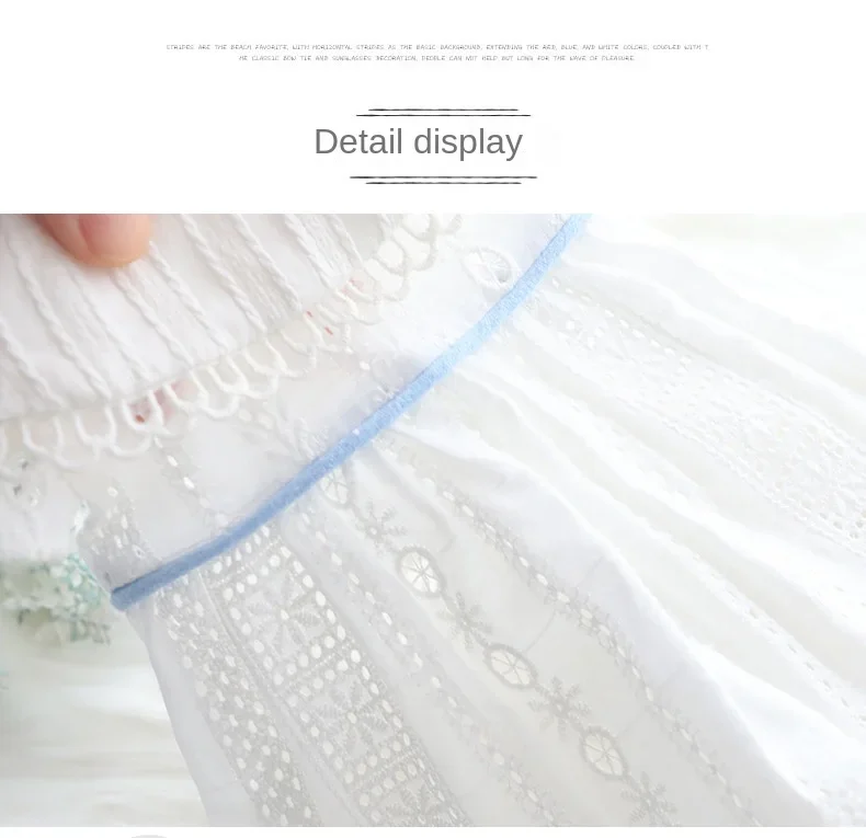 Dog Clothes Spring and Summer Thin Skirt Lolita Princess Mint Butterfly Cat Pet
