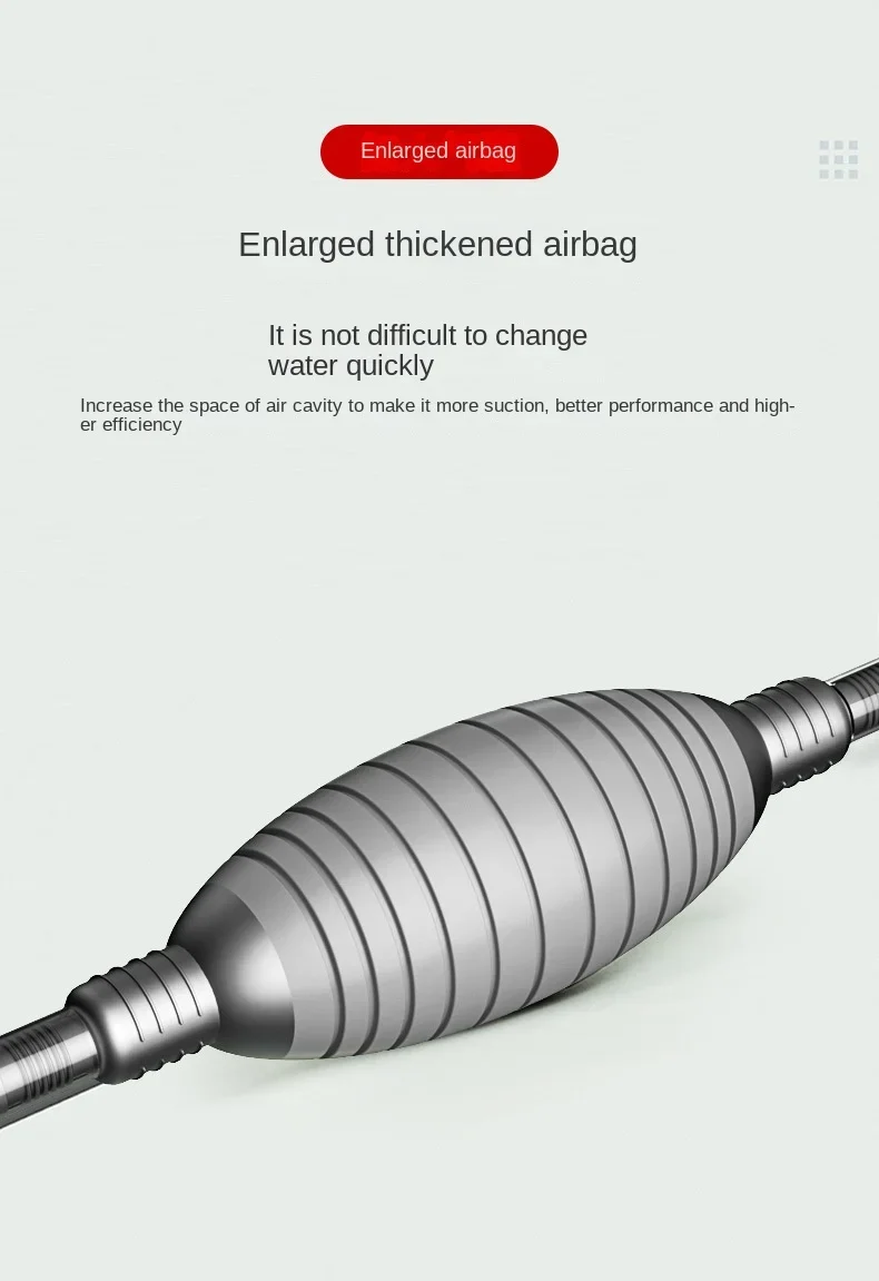 New Fish Tank Water Changer, Sand Washer, Water Pump, Fish Tank Water Absorber, Siphon Pipe, Manual Water Changer, Toilet