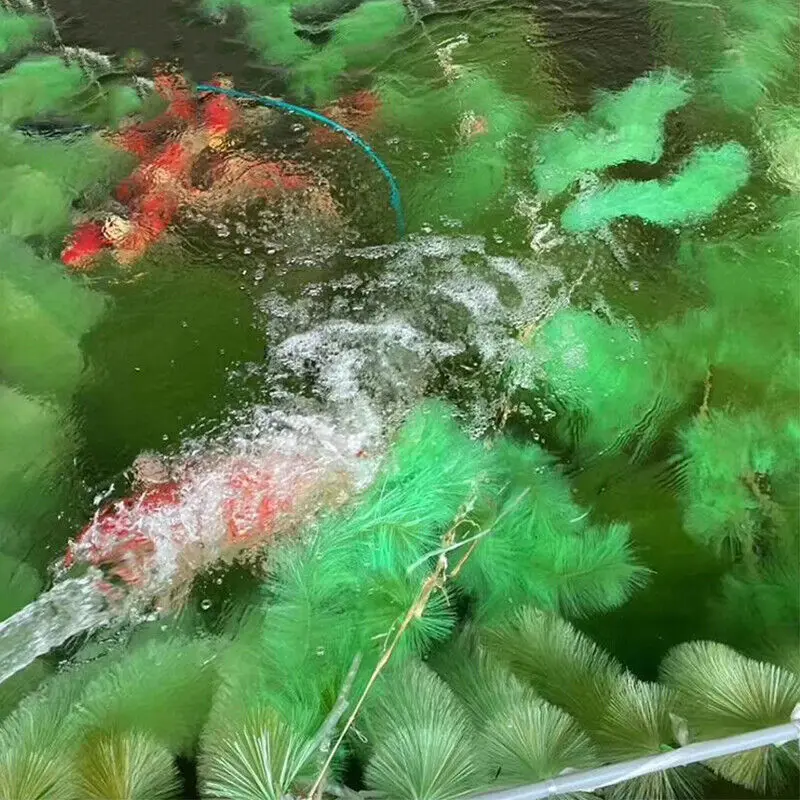 1PC Fish Spawning Koi Pond Breeding Laying Eggs Rope Brush Pet Supplies Tool Fish Pond Filter Hatching Grass Brush New