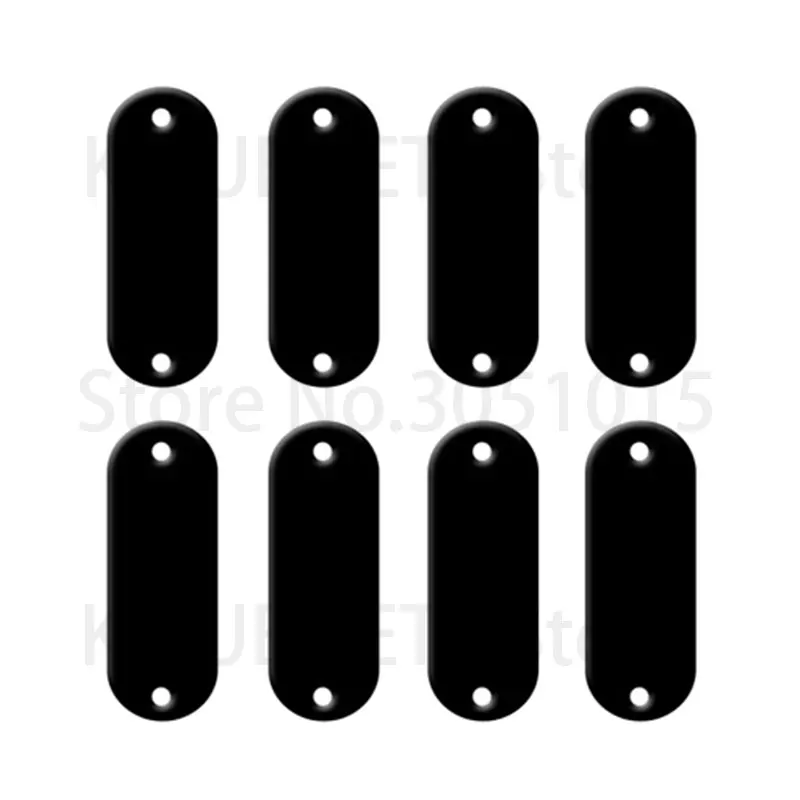 Wholesale 20Pcs Tag Dog For Collar Name Charm ID Tag Oval Custom Aluminum Pet Dog Pet Tag Personalized Engraved Dogs Cat ID Tags