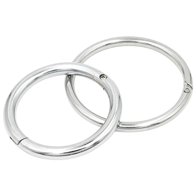 1Pcs Metal Cattle Nose Rings Bull Ox Cow Bovine Traction Clamp 9/10cm Farm Animal Livestock Nose Clips Farm Animal Supplies