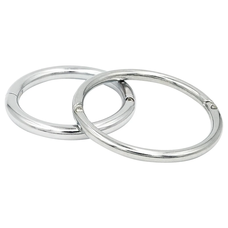 1Pcs Metal Cattle Nose Rings Bull Ox Cow Bovine Traction Clamp 9/10cm Farm Animal Livestock Nose Clips Farm Animal Supplies