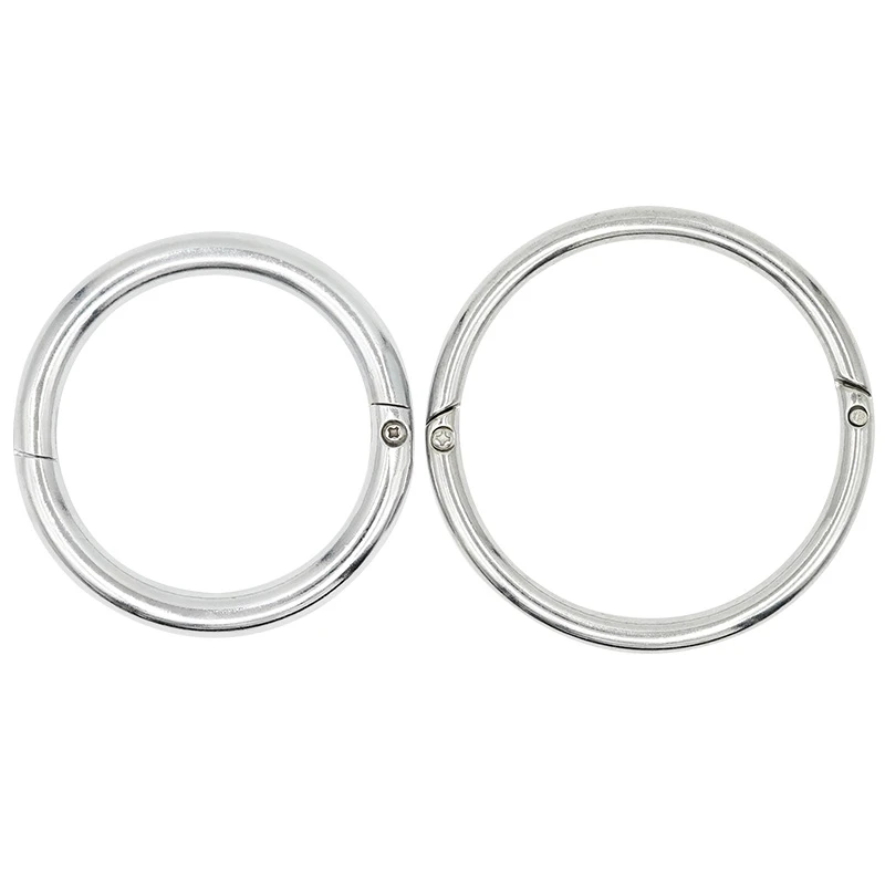 1Pcs Metal Cattle Nose Rings Bull Ox Cow Bovine Traction Clamp 9/10cm Farm Animal Livestock Nose Clips Farm Animal Supplies