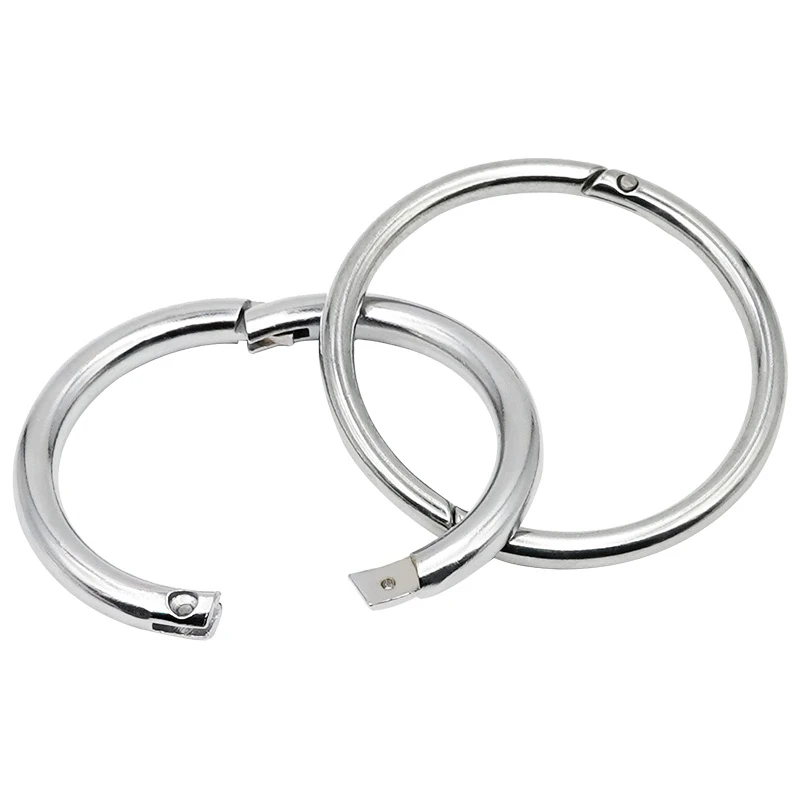 1Pcs Metal Cattle Nose Rings Bull Ox Cow Bovine Traction Clamp 9/10cm Farm Animal Livestock Nose Clips Farm Animal Supplies