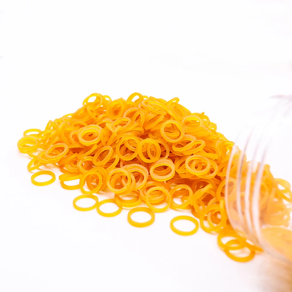 Wholesale Pet Dog Cat Hair Bows Colorful Rubber Bands Colored Top Elastic for Dog Grooming Bows Puppy Accessories Pet Products