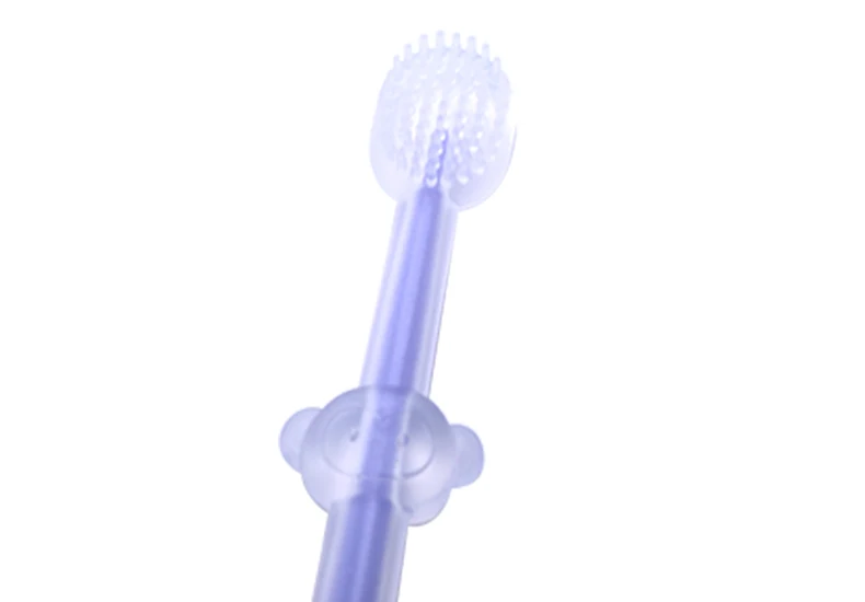 3pcs/set Pet Toothbrush Purple Cat Silica Gel Brush Clear Up Bad Breath Tartar Teeth Care Dog Cat Cleaning Mouth Dogs Supplies