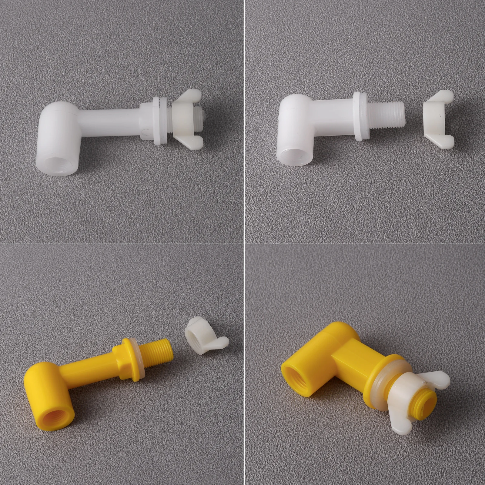10Set New Chicken Waterer Nipples Drinkers Quail Chicks Turkeys Ducks Poultry Waterer Nipples Leak-Proof Automatic Spring Type