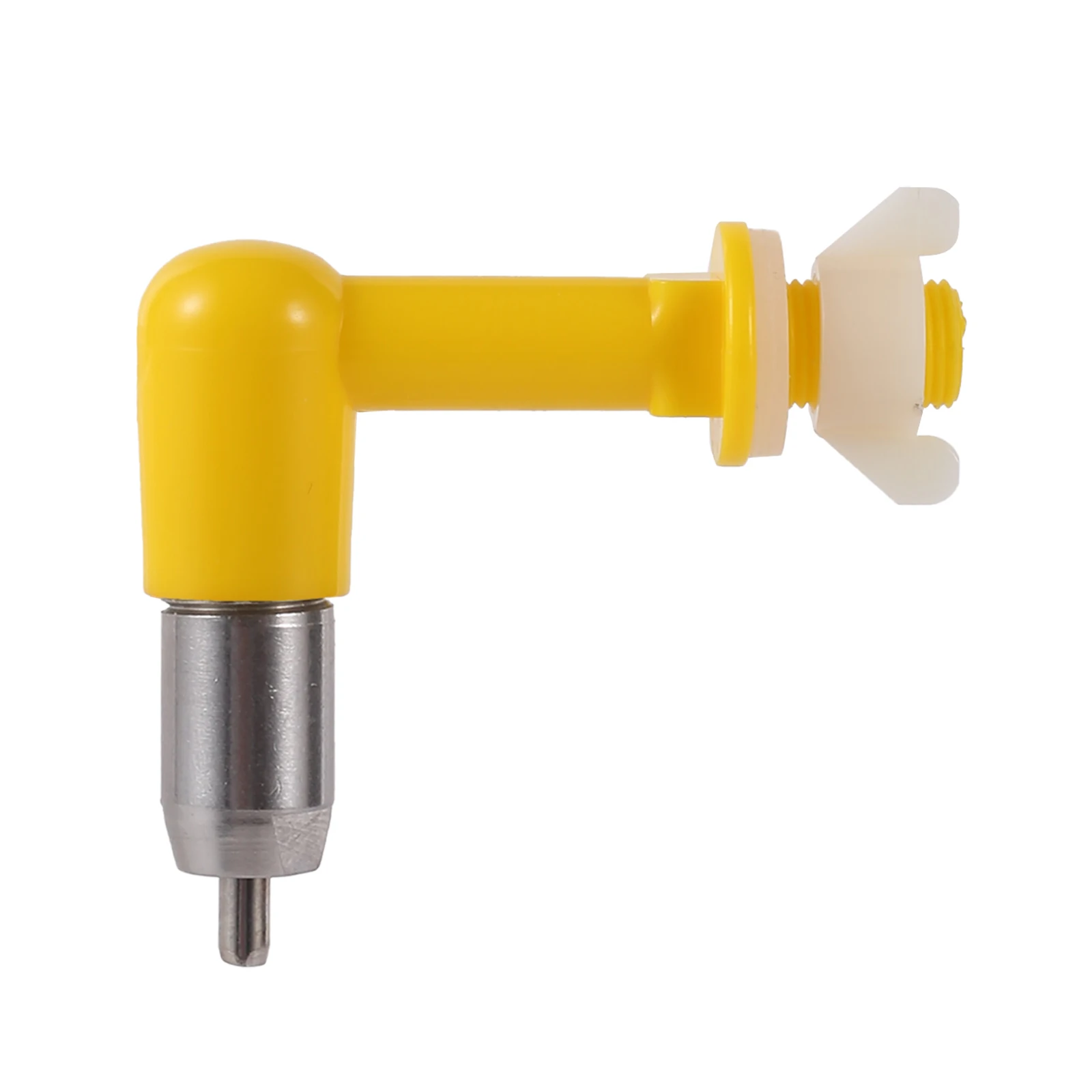 10Set New Chicken Waterer Nipples Drinkers Quail Chicks Turkeys Ducks Poultry Waterer Nipples Leak-Proof Automatic Spring Type