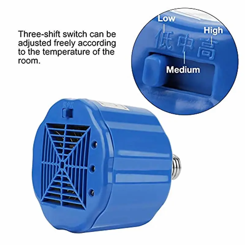 Safe Chicken Coop Pet Heater Chicken Heating Lamp Farm Tool 100-300W Livestock Heat Lamp Tool Cultivation Chicken Heating Lamp