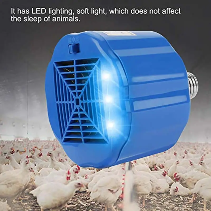 Safe Chicken Coop Pet Heater Chicken Heating Lamp Farm Tool 100-300W Livestock Heat Lamp Tool Cultivation Chicken Heating Lamp