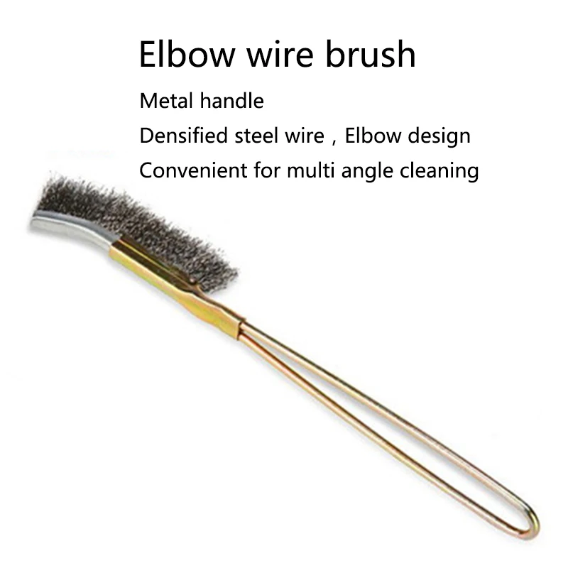 13cm Steel Wire Brush Aquarium Algae Cleaning Brush Nylon Brush Aquarium Cleaner Fish Tank Stain Cleaning Tools Accessories 3pcs