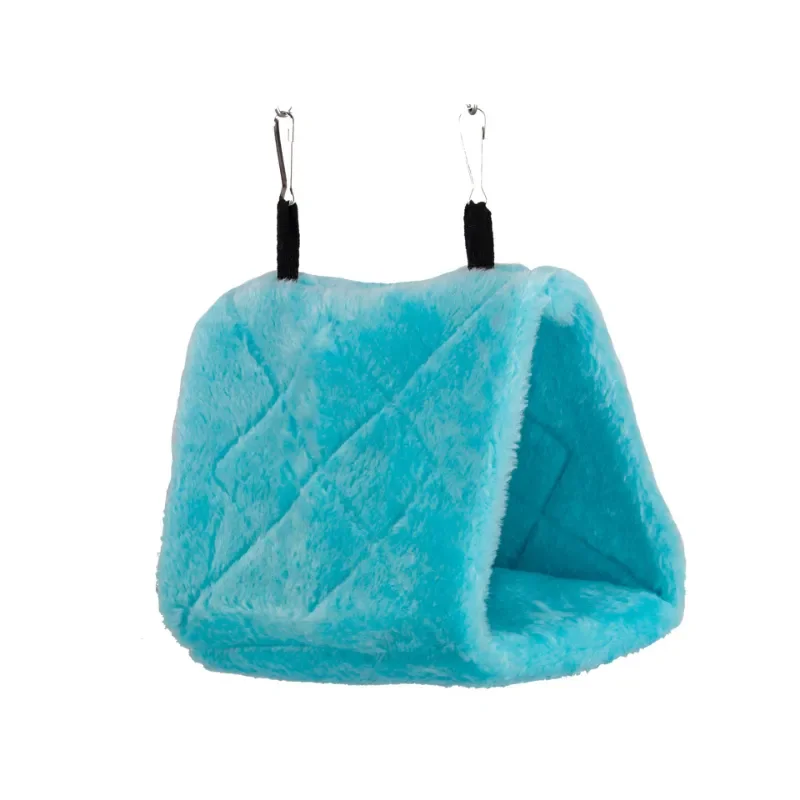 Pet Bird Parrot Cages Warm Hammock Hut Tent Fashion Bed Hanging Cave for Sleeping and Hatching Cage Decoration