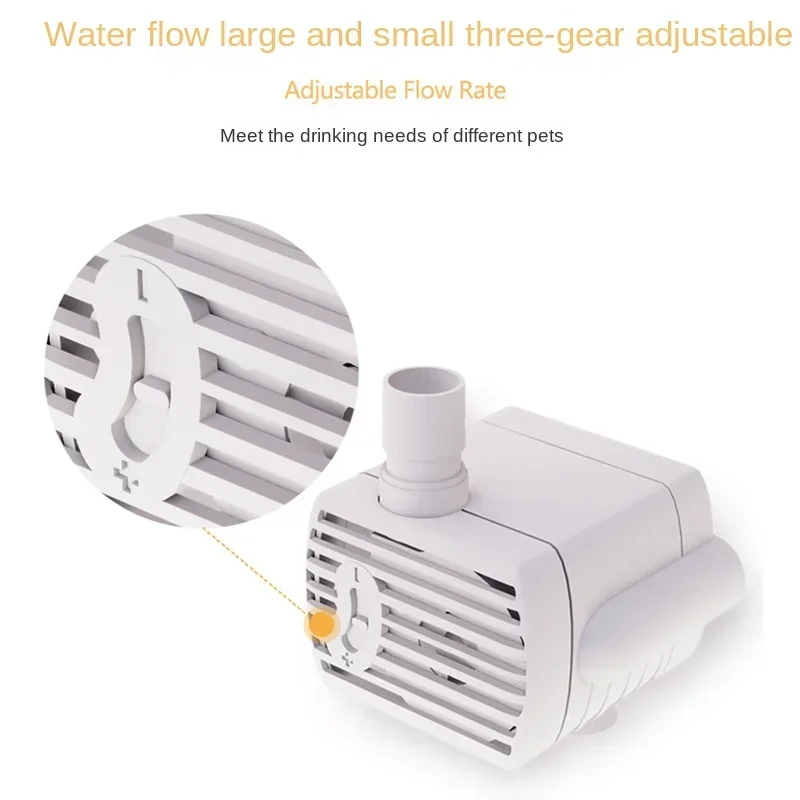 Water Pump Pet Cat Water Fountain Anti-dry Burning Motor Replacement for Cat Flowers Drinking Bowl Water Dispenser Pet Products