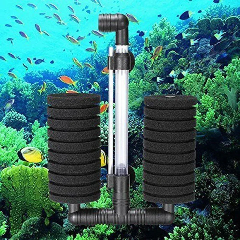 Aquarium Filter for Aquarium Fish Tank Air Pump Skimmer Biochemical Sponge Filter Aquarium Bio Filter Filtro Aquario Practical