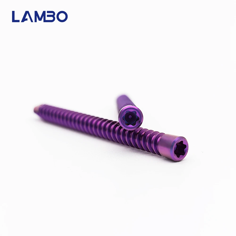 3.5/4.0mm HC Locking Screws Titanium Stardrive Screw,Veterinary Orthopedics Implants,Veterinario Accessoriors,Ortopedic Tools