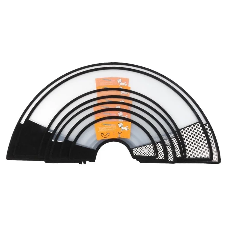 Pet Protective Collar Dog Neck Cone Recovery Hood For Anti-Bite Lick Surgery Wound Healing Cat Health Medical Circle Water Proof