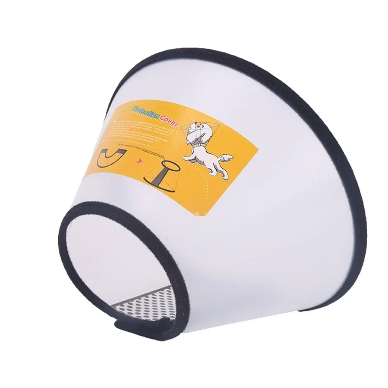 Pet Protective Collar Dog Neck Cone Recovery Hood For Anti-Bite Lick Surgery Wound Healing Cat Health Medical Circle Water Proof