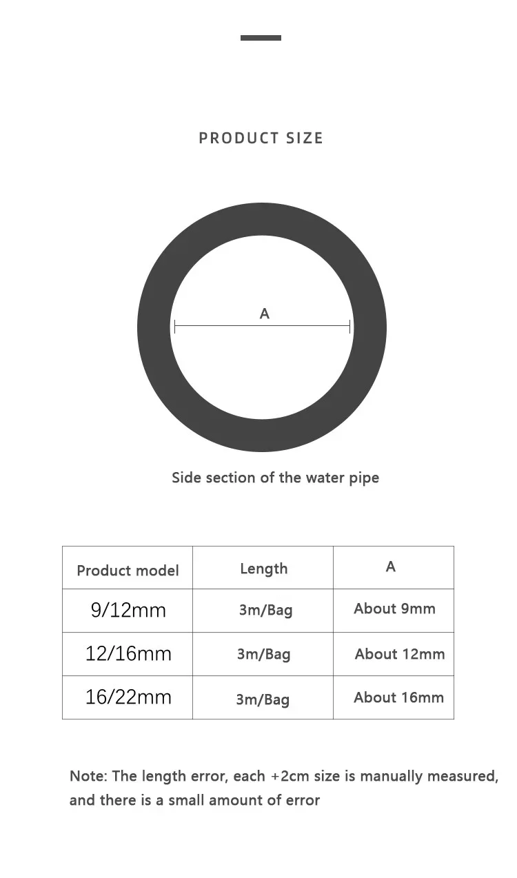 AQUAPRO 3m PVC Water Pipe Aquarium Water Exchange Soft Pipe Corrosion Resistant Fish Tank Water Pump Filter Bucket Pipe