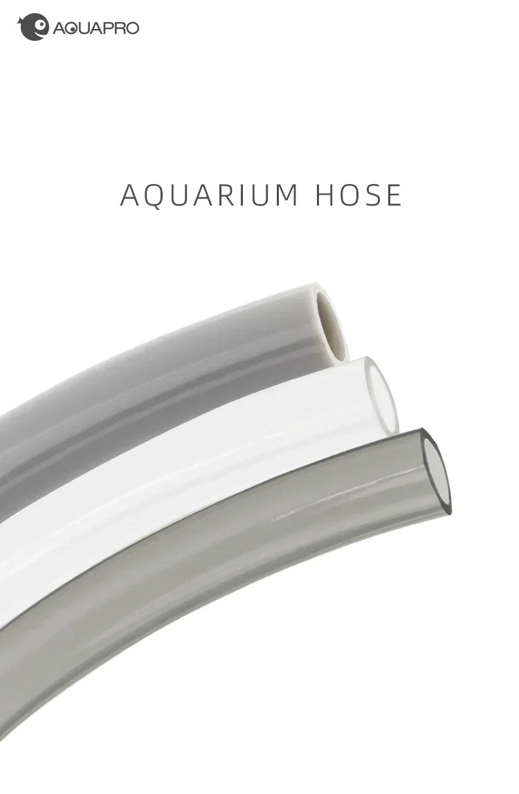 AQUAPRO 3m PVC Water Pipe Aquarium Water Exchange Soft Pipe Corrosion Resistant Fish Tank Water Pump Filter Bucket Pipe