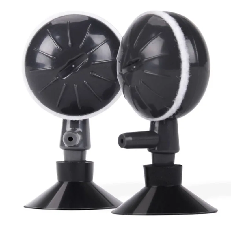 1/2Pcs Plastic Aquarium Air Stone Pond Fish Tank Pump Aerator Aeration Hydroponic Oxygen Air stone Accessories with Suction Cups