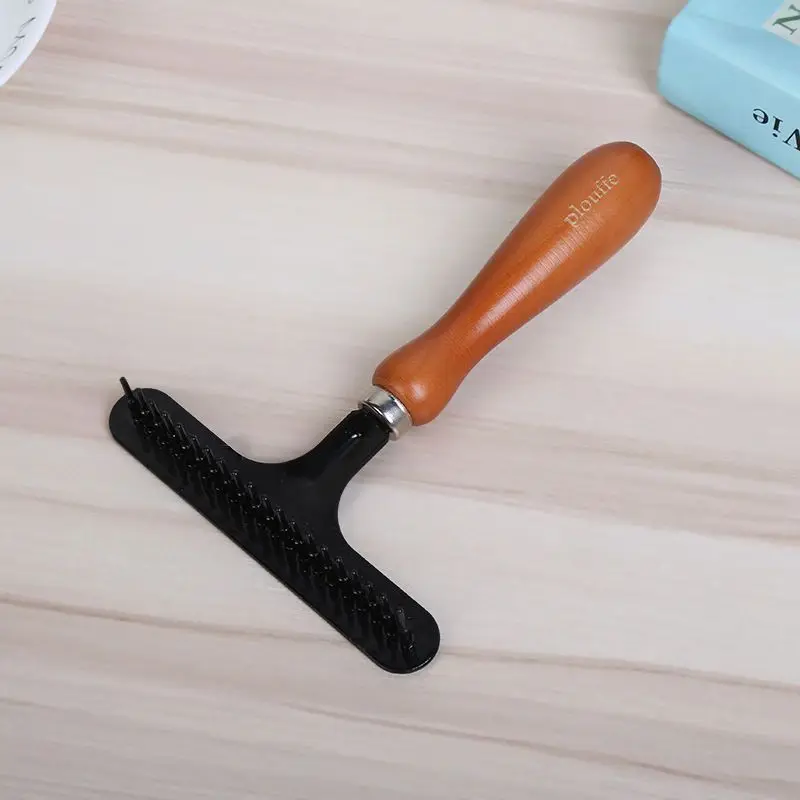 Pet Long Short Hair Wood Deshedding Tool Dog Hair Undercoat Rake Deshedding Tool For Dogs And Cats Pet Grooming Rake