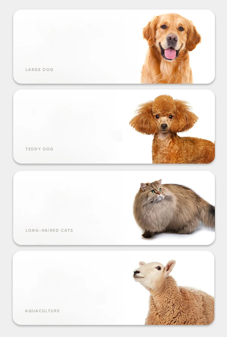 Electric Professional Pet Hair Clipper Big Dog Trimmer Shaver Rechargeable Animal Cats Hair Trimmer Cutting Machine for Sheep