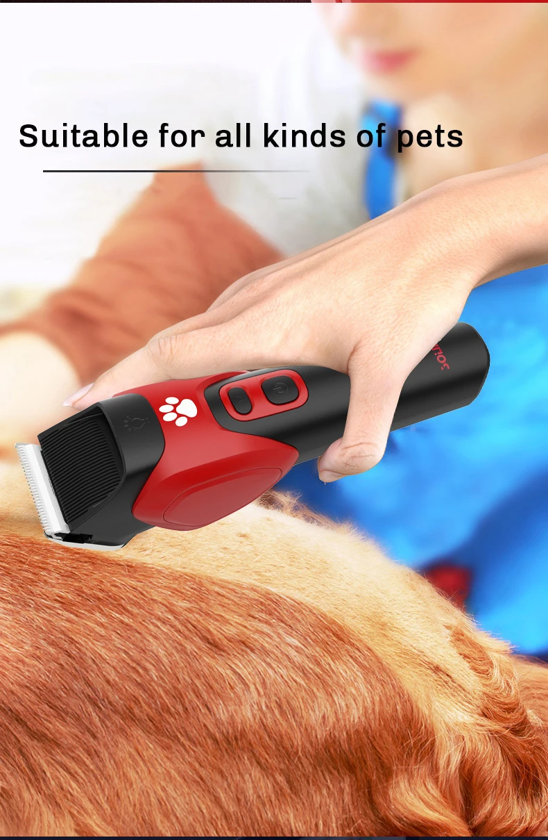 Electric Professional Pet Hair Clipper Big Dog Trimmer Shaver Rechargeable Animal Cats Hair Trimmer Cutting Machine for Sheep