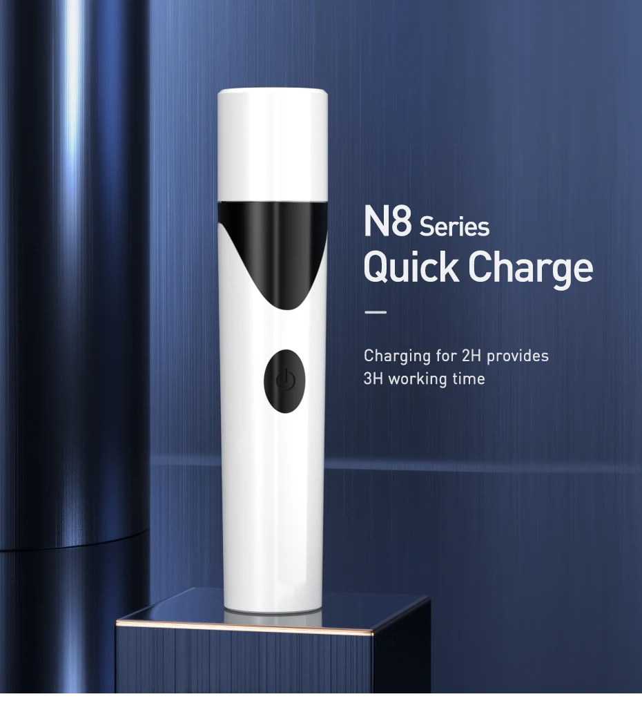 ROJECO N30 Electric Dog Nail Clippers For Dog Nail Grinder Rechargeable Professional Pet Clipper For Cat Claws Cutter Grooming