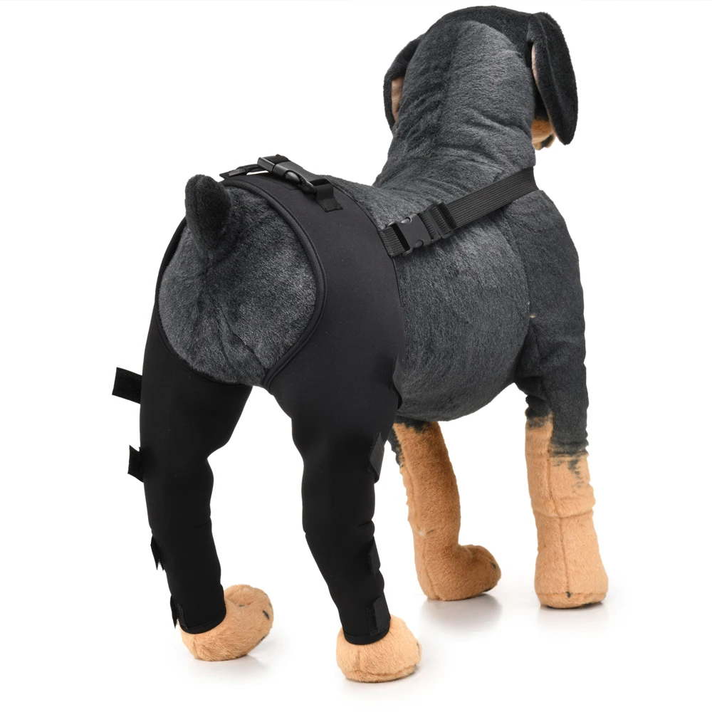 Pet Puppy Knee Pads Dog Back Leg Braces for Injured Dogs Support Brace Injury Joint Wrap Recover Protector Dog Accessories