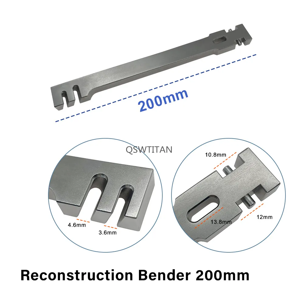 1set Plate Bending Irons Reconstruction Bender Orthopedics Surgical Instrument