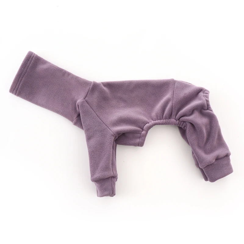 Whippet Italian Greyhound Clothing Fleece Jammies Winter turtleneck stretch pet clothes