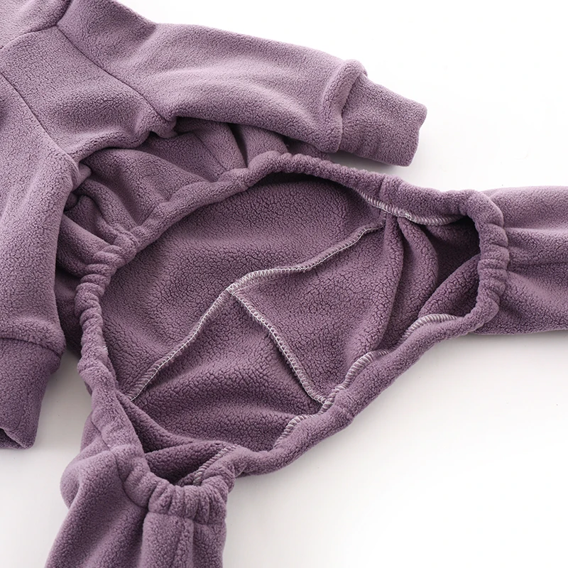 Whippet Italian Greyhound Clothing Fleece Jammies Winter turtleneck stretch pet clothes