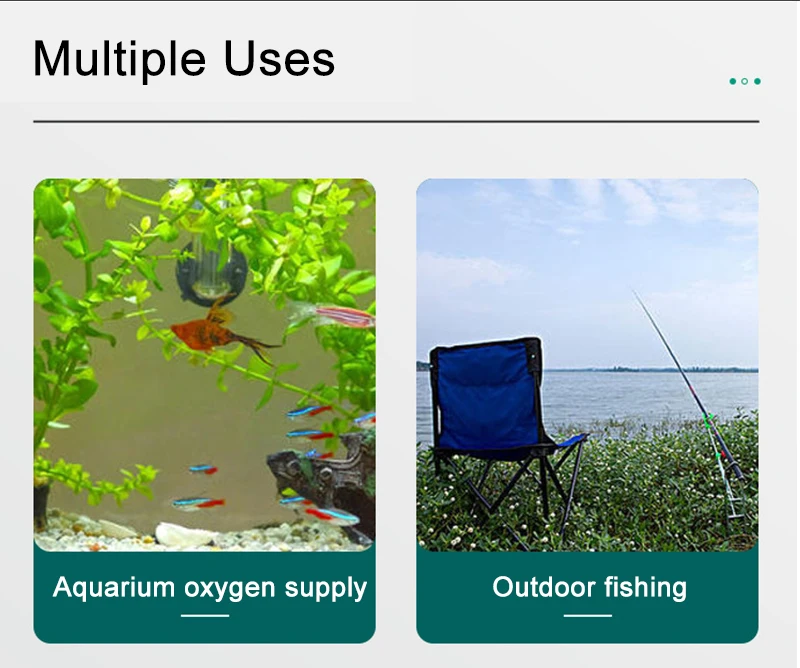 Aquarium Oxygen Air Pump Fish Tank USB Silent Air Compressor Aerator Portable Mini Small Oxygenator Aquarium Accessories 5v 1W