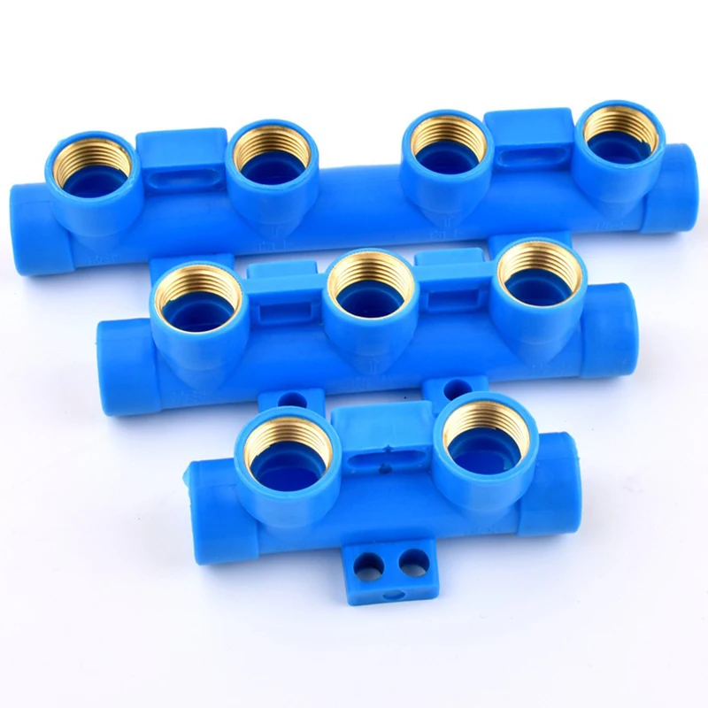 1/2" Female Thread Splitter Water Pipe Distributor 4/5/6Way Splitter, Water Tank Drain Switch Automotive Sprinkler Accessories